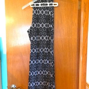 Boho wide leg leggings